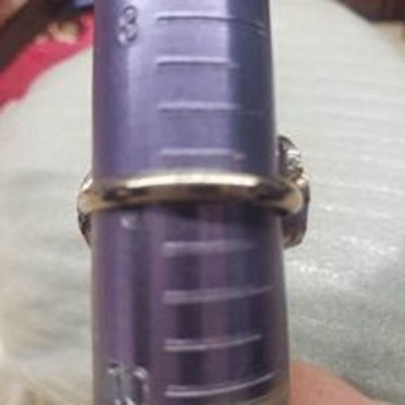 Gold-tone Gorgeous Gothic Medieval Design Ring - 9 - Picture 5 of 6